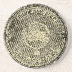 Central Park NYC Underlägg Sandsten