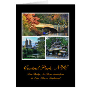 Central Park: Pilbågen överbryggar, San Remo, Hälsningskort