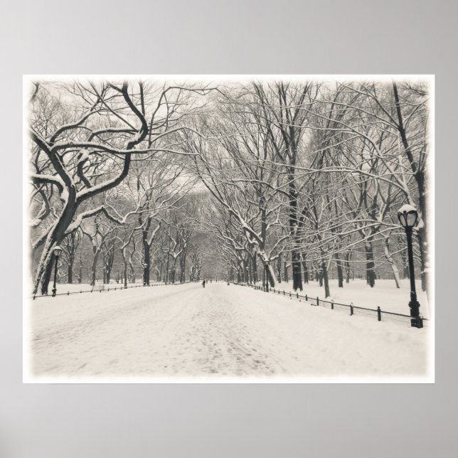 Central Park - Poets Walk - New York City Poster (Framsidan)