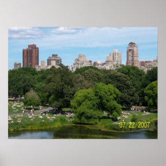Central park poster