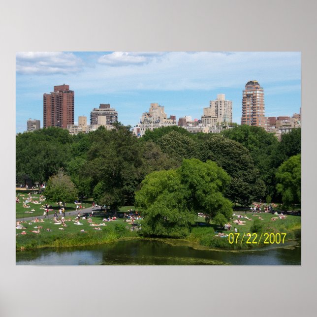 Central park poster (Framsidan)