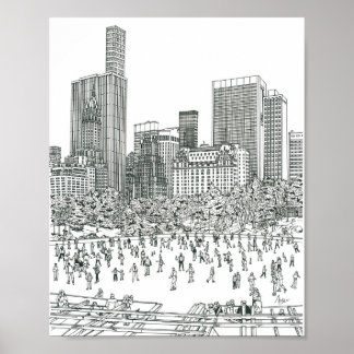 Central park poster