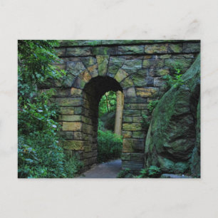 Central Park: Ramble Stone Arch Vykort