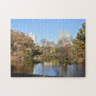 Central Park Reflection New York City Landscape Pussel