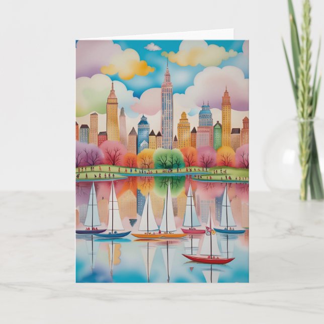 Central Park Sails Kort (Framsida)