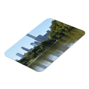 Central Park Sjö New York City NYC Architecture Magnet
