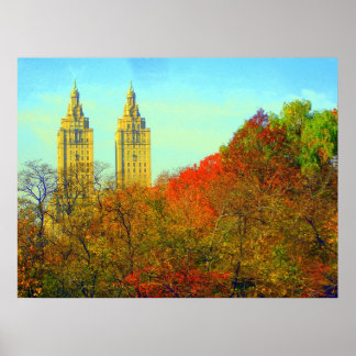 Central Park Sjö View 2006 Poster