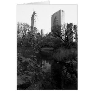 Central Park South Skyline NYC Hälsningskort