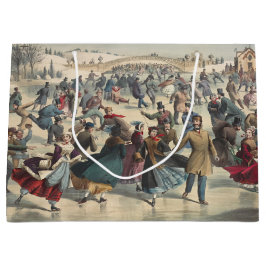 Central-Park, vintern. Skjutdammen. New York