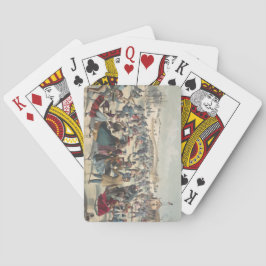 Central-Park, vintern. Skjutdammen. New York Casinokort