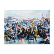 Central Park vintervykort