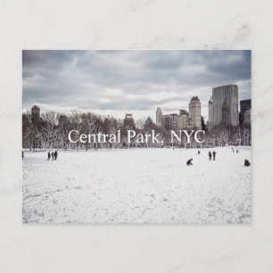Central Park vykort