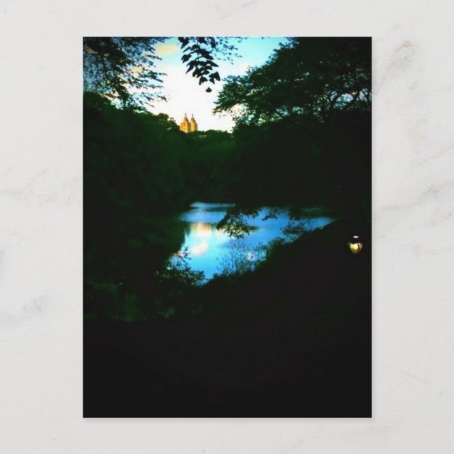 Central park vykort (Framsida)