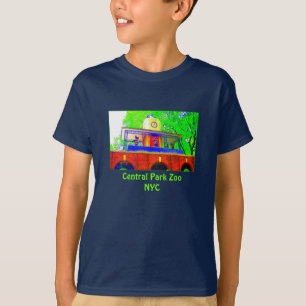 Central Park Zoo Mörk T-Shirt
