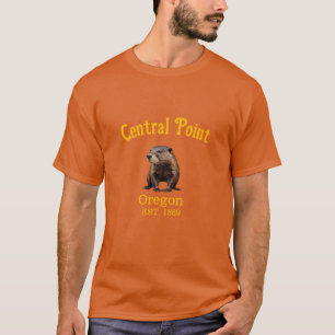 Central Point Oregon Beaver T Shirt
