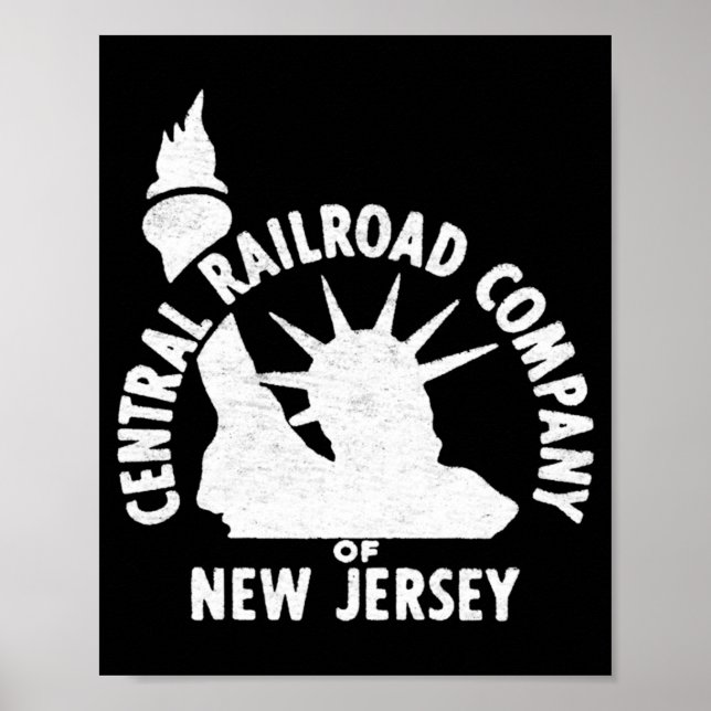 Central Railroad Of New Jersey  Poster (Framsidan)