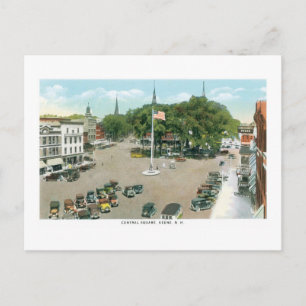 Central Square, Keene, New Hampshire Vykort