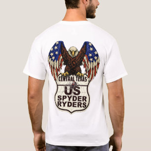 Central Texas Chapter - Örnlogotyp 2s T Shirt