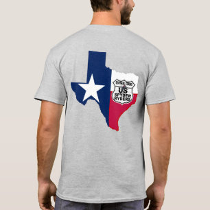 Central Texas Kapitel - delstat Texas RWB 2S T Shirt
