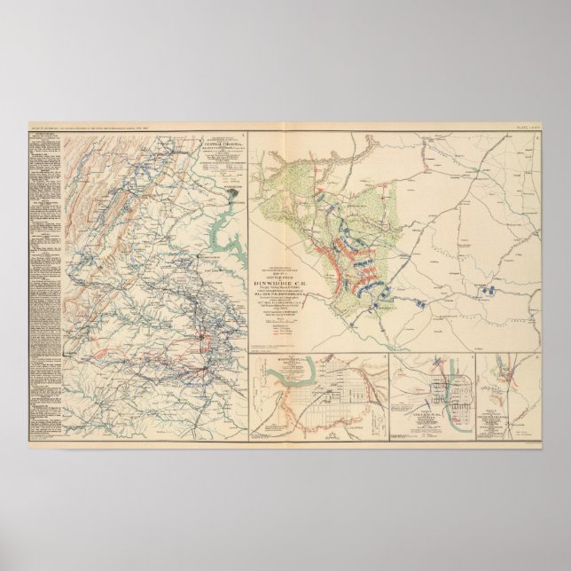 Central Virginia Dinwiddie CH Poster (Framsidan)