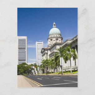 Centrala distriktet i Singapore Vykort