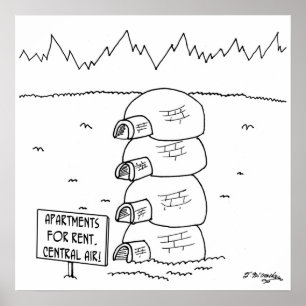 centrala Luft i Igloos Poster