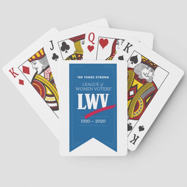 Centrala LWV-uppspelningskort Casinokort (Baksidan)
