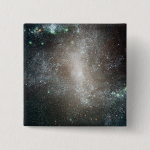 Centrala området i den barröda spiral-galaxen knapp