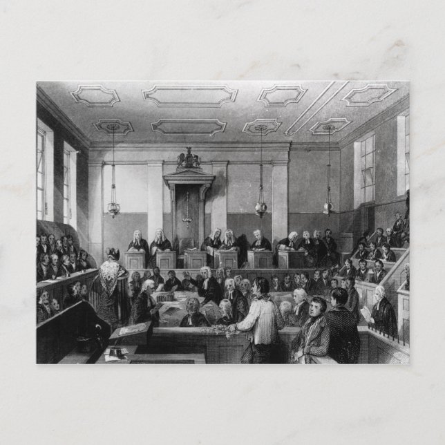 Centrala straffrättshovrätten, The Old Bailey Vykort (Framsida)