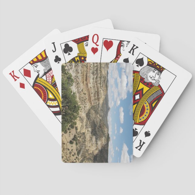 Centrala Utahs landskap Casinokort (Baksidan)