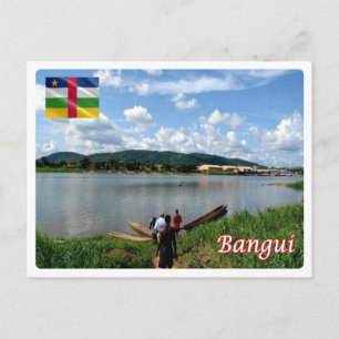 Centralafrikanska republiken - Bangui - Ubangi Riv Vykort