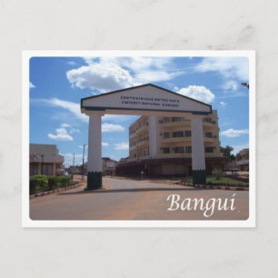 Centralafrikanska republiken - Bangui - Vykort