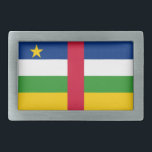 Centralafrikanska republiken Flagga<br><div class="desc">Patriotiska flagga i Centralafrikanska republiken.</div>