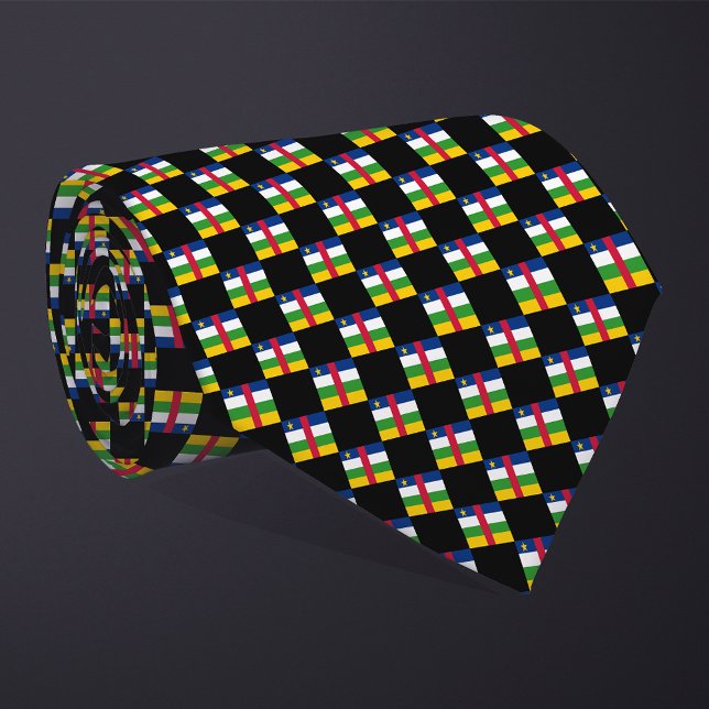Centralafrikanska republiken Flagga Mönster Slips (Skapare uppladdad)