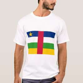 Centralafrikanska republiken Flagga T Shirt