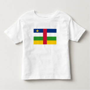 Centralafrikanska republiken Flagga T Shirt