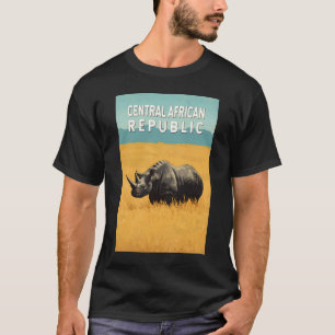 Centralafrikanska republiken Illustration Travel A T Shirt