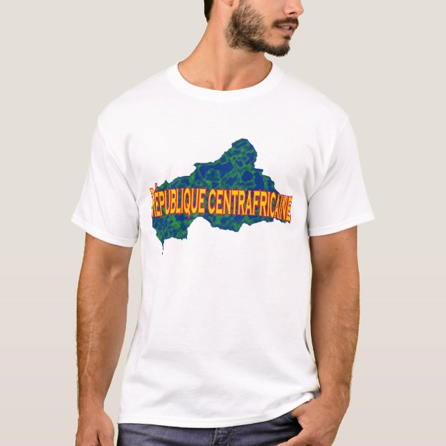 Centralafrikanska republiken t shirt (Framsida)