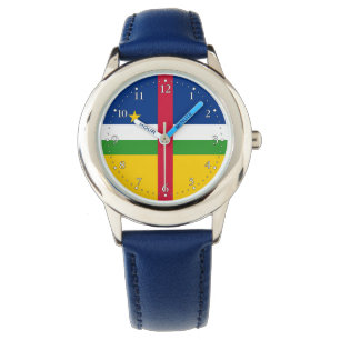 Centralafrikanska republikens flagga armbandsur
