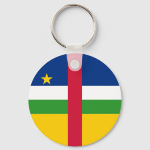 Centralafrikanska republikens flagga nyckelring