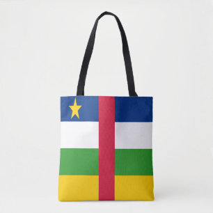 Centralafrikanska republikens flagga tygkasse