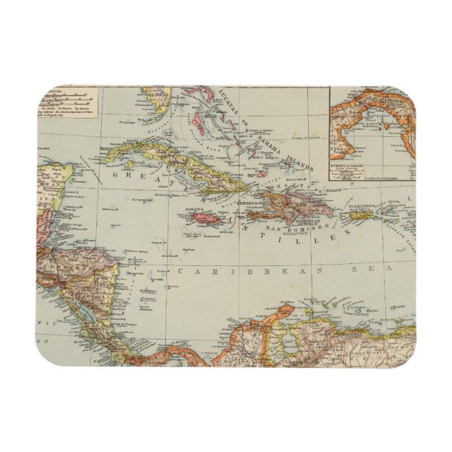 Centralamerika 2 magnet (Horisontell)