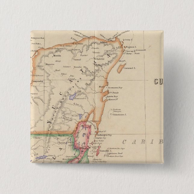 Centralamerika 3 knapp (Framsida)