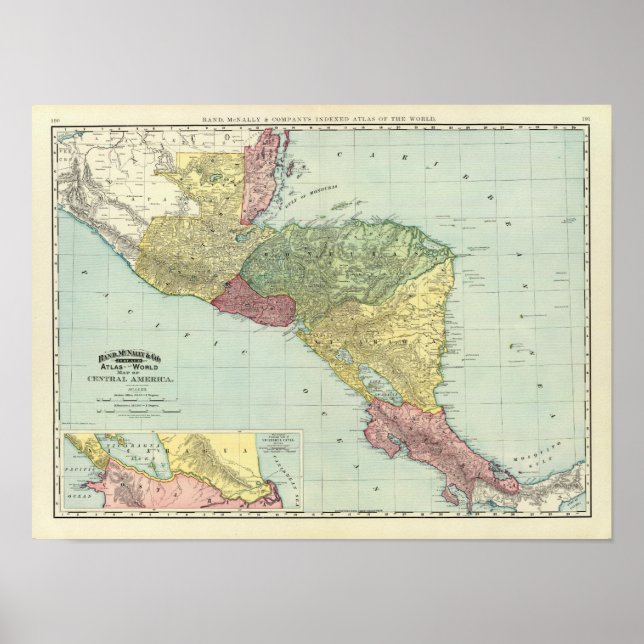 Centralamerika 3 poster (Framsidan)