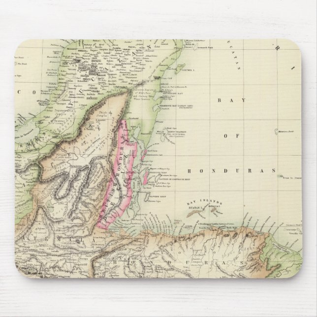 Centralamerika 4 musmatta (Framsidan)