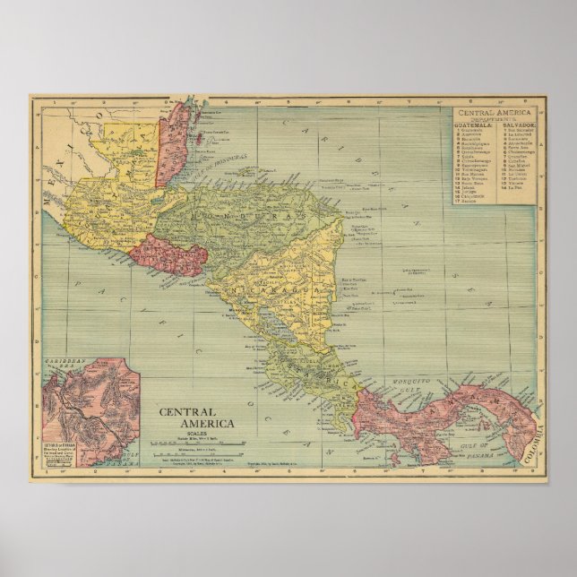 Centralamerika 5 poster (Framsidan)