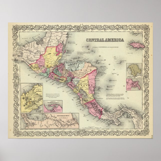 Centralamerika 5 poster (Framsidan)