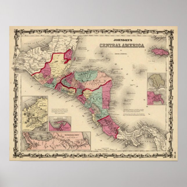 Centralamerika 6 poster (Framsidan)