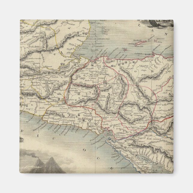 Centralamerika 7 magnet (Framsidan)