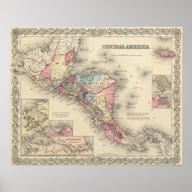 Centralamerika 8 poster (Framsidan)